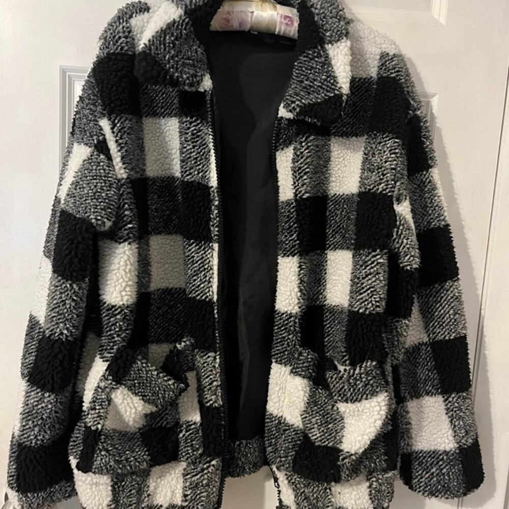 Dee Elly Teddy Jacket - small